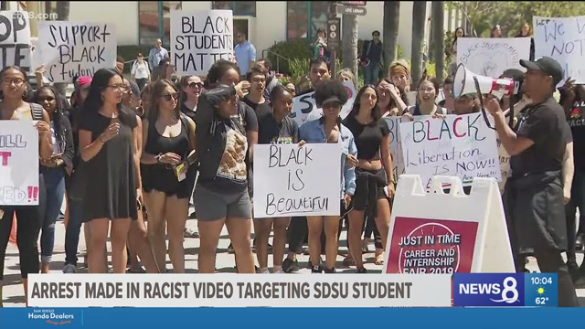 Man Arrested On Suspicion Of Making Racist Criminal Threats To SDSU ...