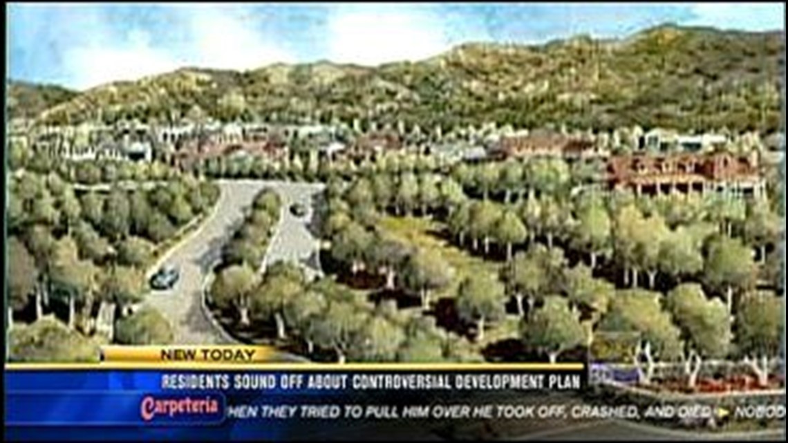 Residents sound off about controversial development plan | cbs8.com