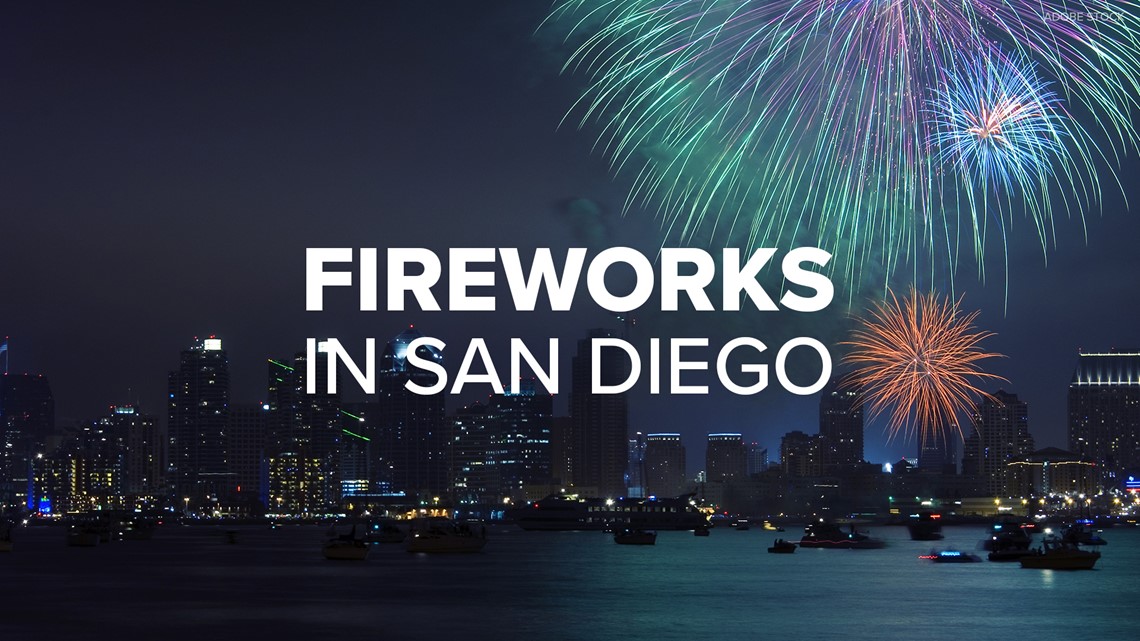 Where to watch San Diego Fourth of July fireworks 2021