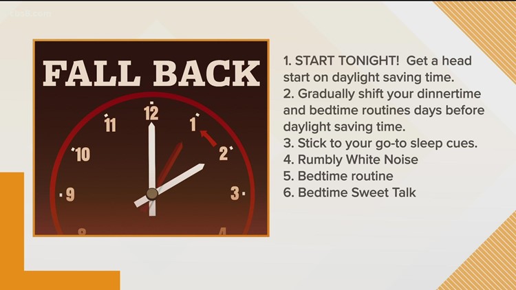 Ideas to ease your kids into the 'Falling Back' time change