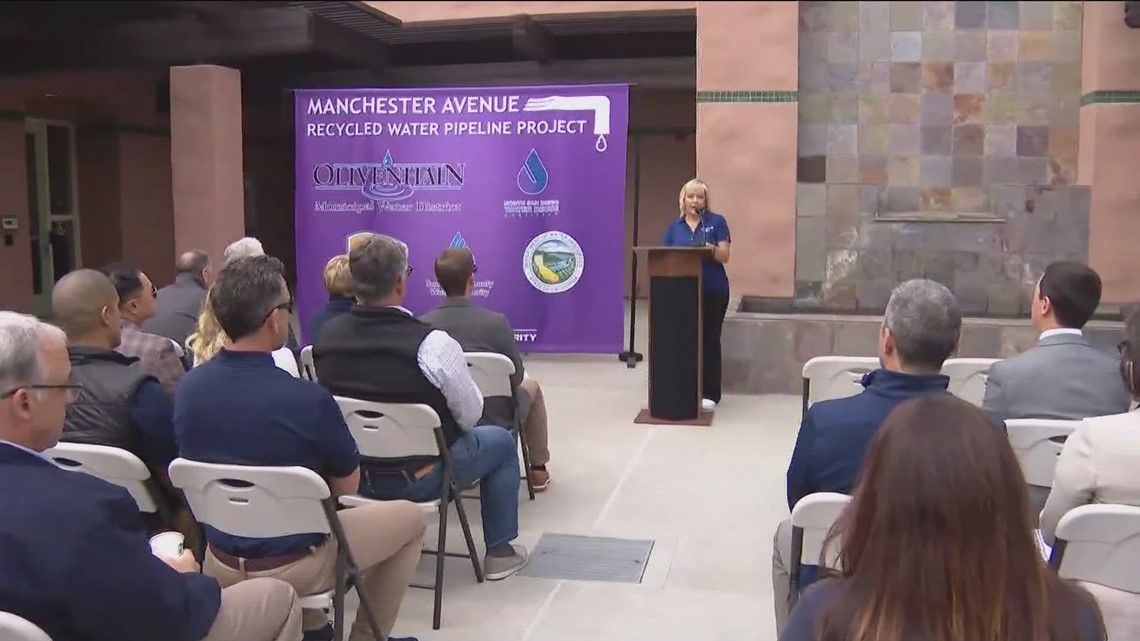 Encinitas opens new water pipeline reducing drinking water demand by 27