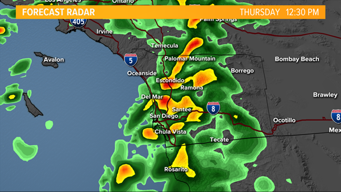 First major fall storm expected in San Diego County | cbs8.com