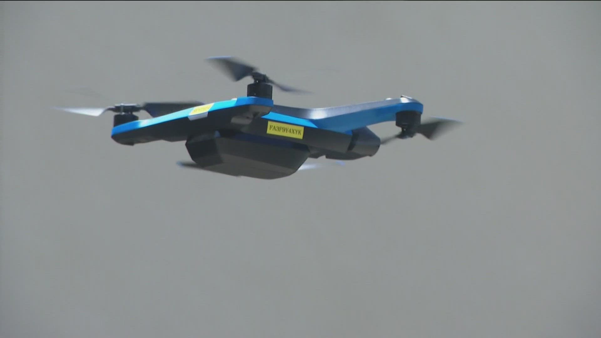 Concerned viewers reached out to CBS 8 after they saw drones take off from Sharp Hospital.