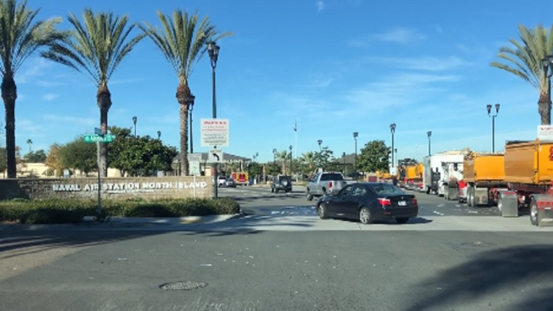 Coronado Naval base main gate reopens after 'security situation' | cbs8.com