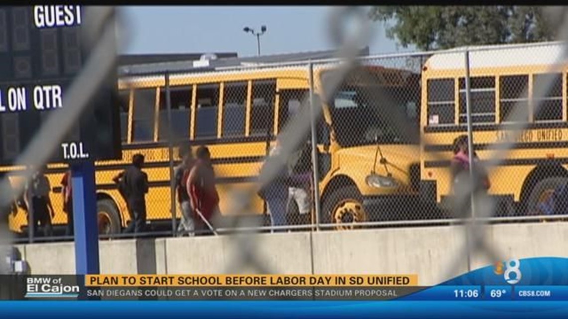 Start date changes for San Diego Unified School District | cbs8.com