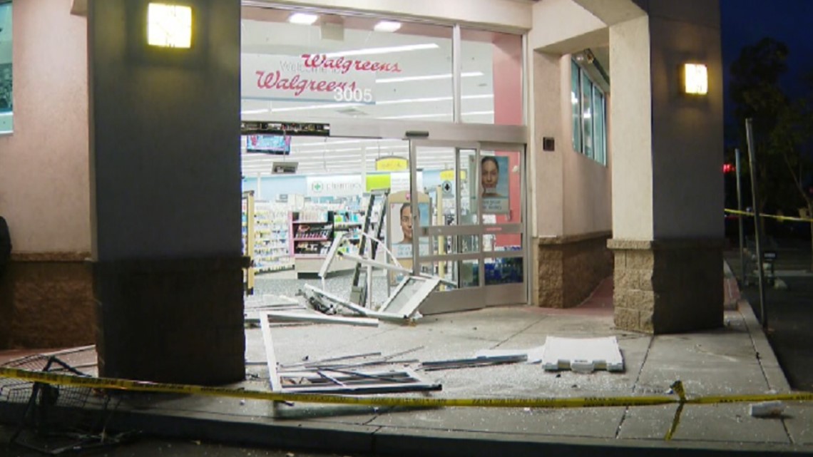 Police Search For Thieves After ATM Smash-and-grab In Midway Area ...