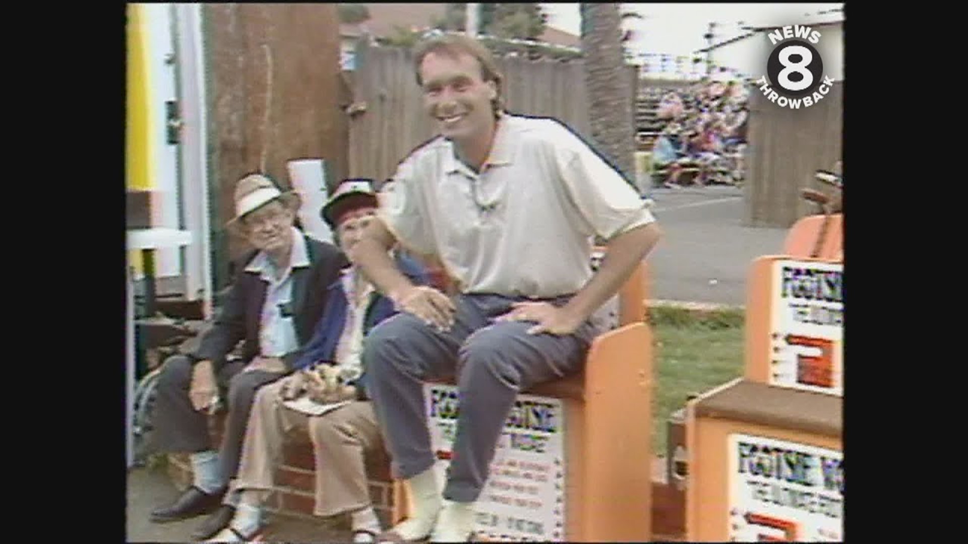Larry Himmel at the Del Mar Fair 1990