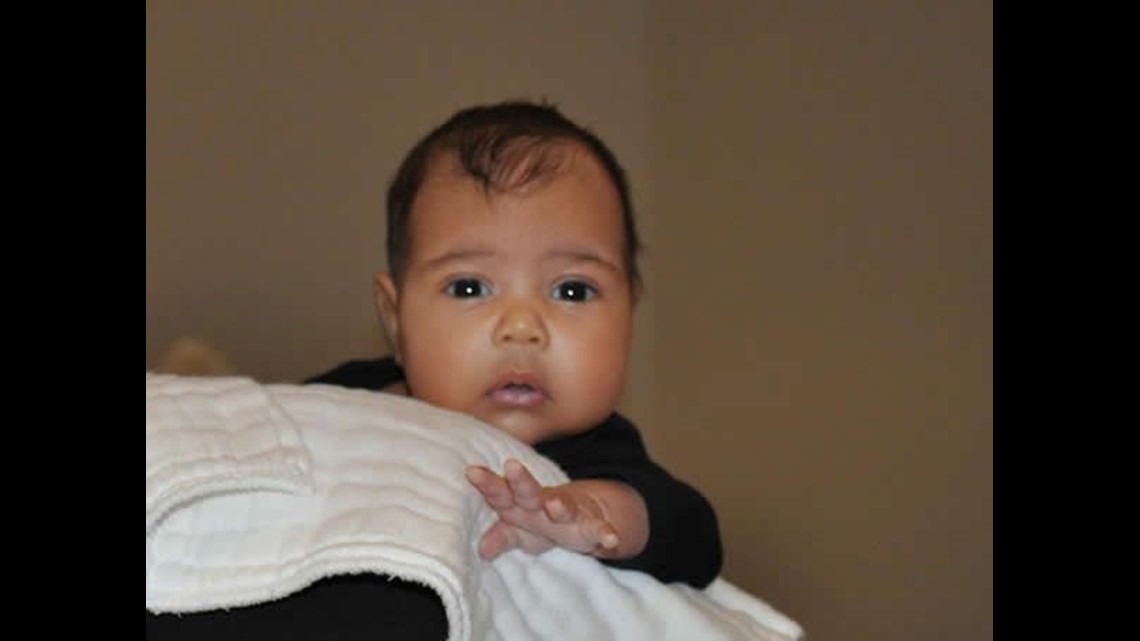 Kanye West unveils photo of baby on TV's 'Kris' | cbs8.com