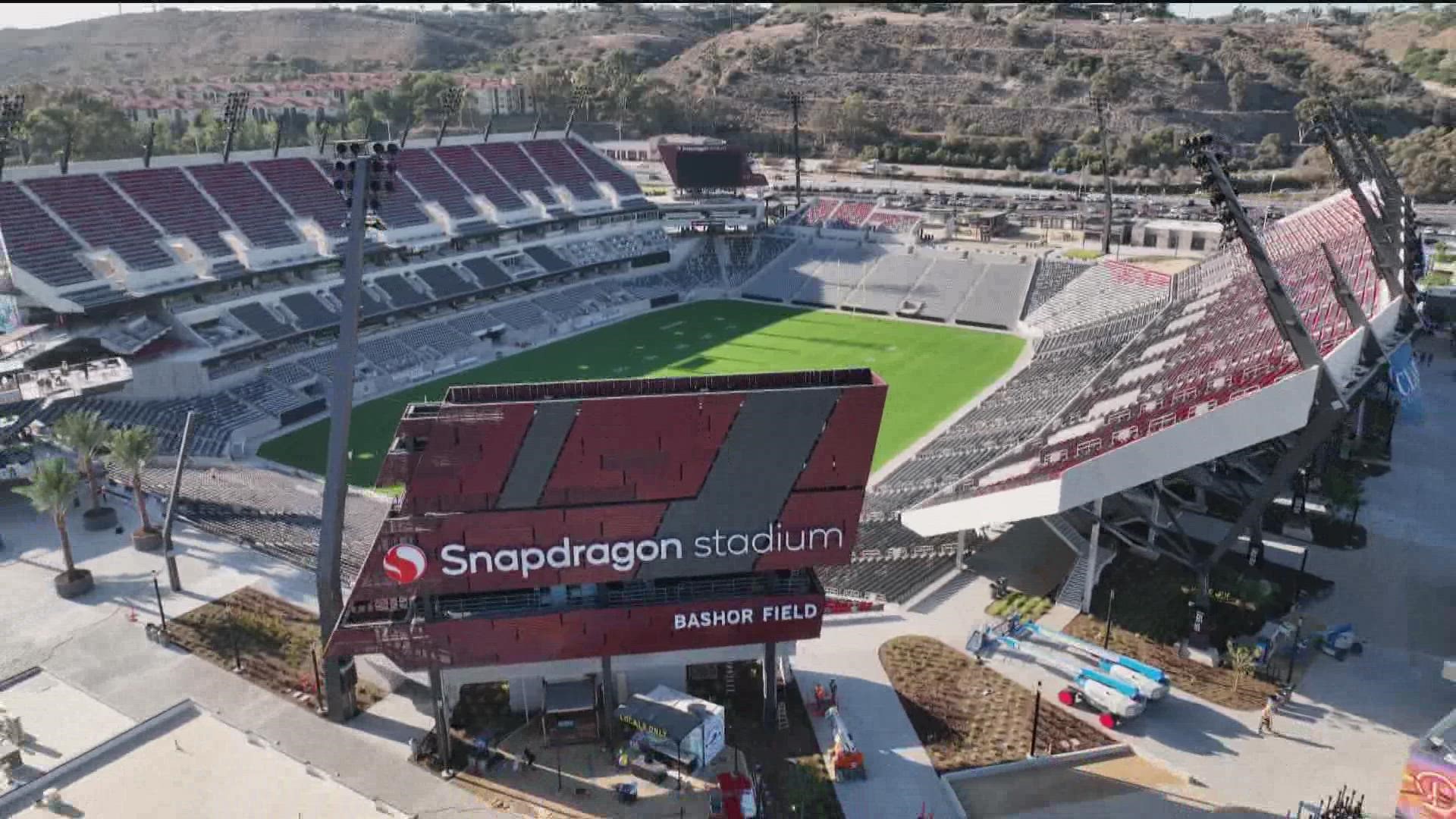 Snapdragon’s says their goal is to make SDSU the most connected campus in the nation on and off the field.