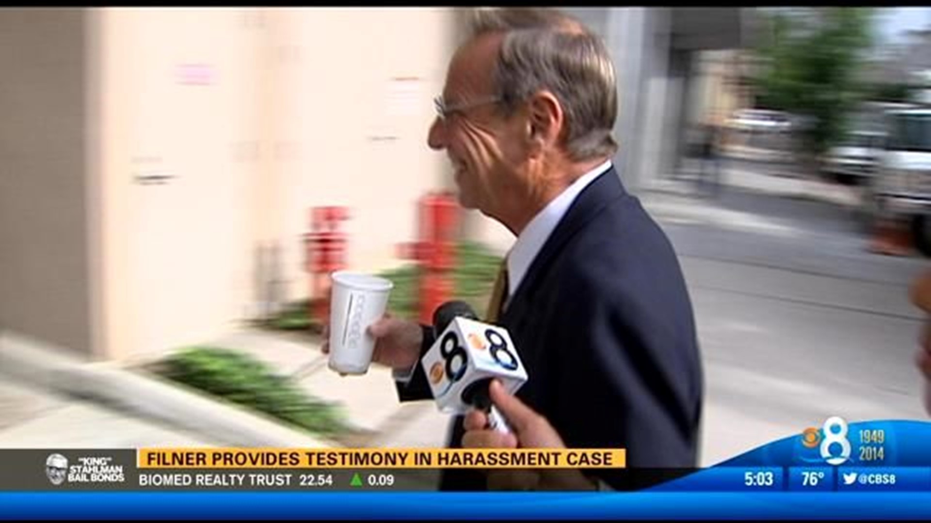 Second Filner Harassment Case Heads To Deposition