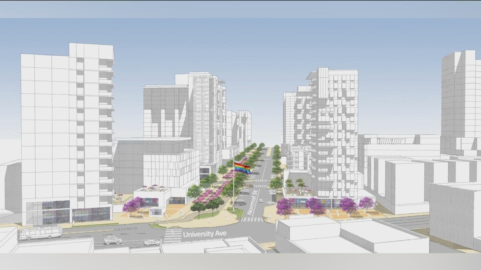 The San Diego City Council unanimously approved high-density housing plans for Hillcrest, University City on Tuesday.