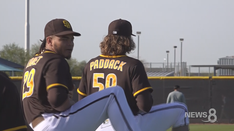 Padres' Paddack Rides Out Of Town