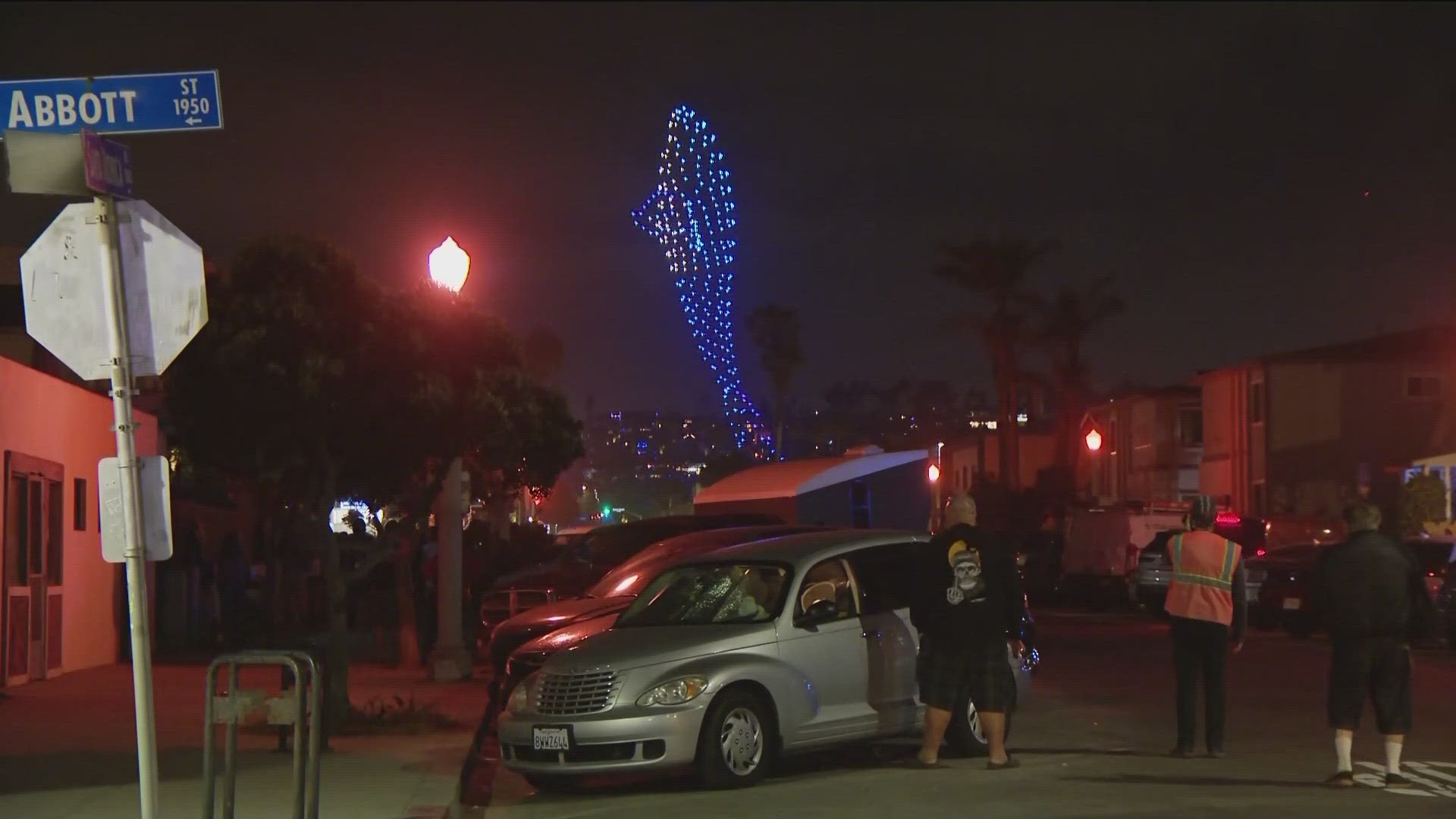 San Diegans had the option to watch a drone show or a traditional fireworks show at several famed locations around San Diego.