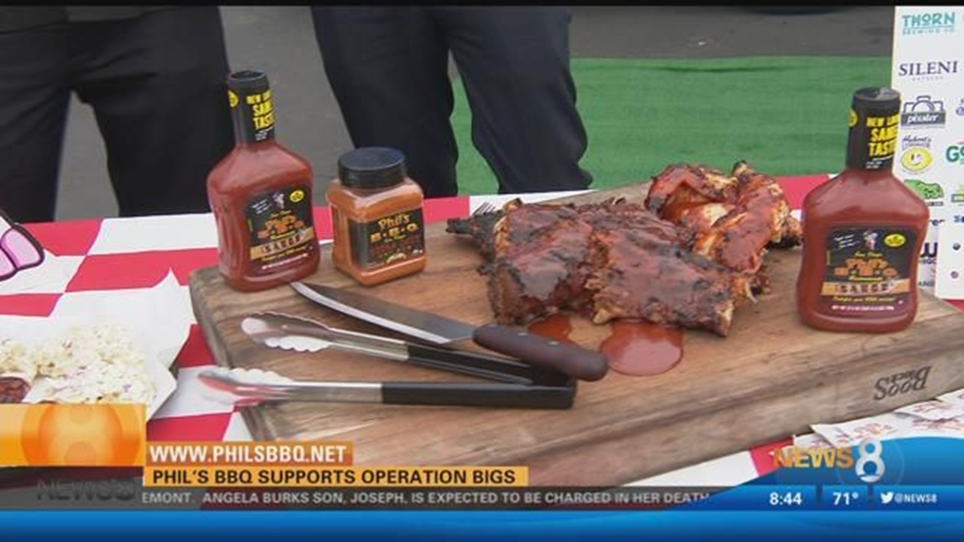 Phil's BBQ goes to bat for Big Brothers Big Sisters of San Diego