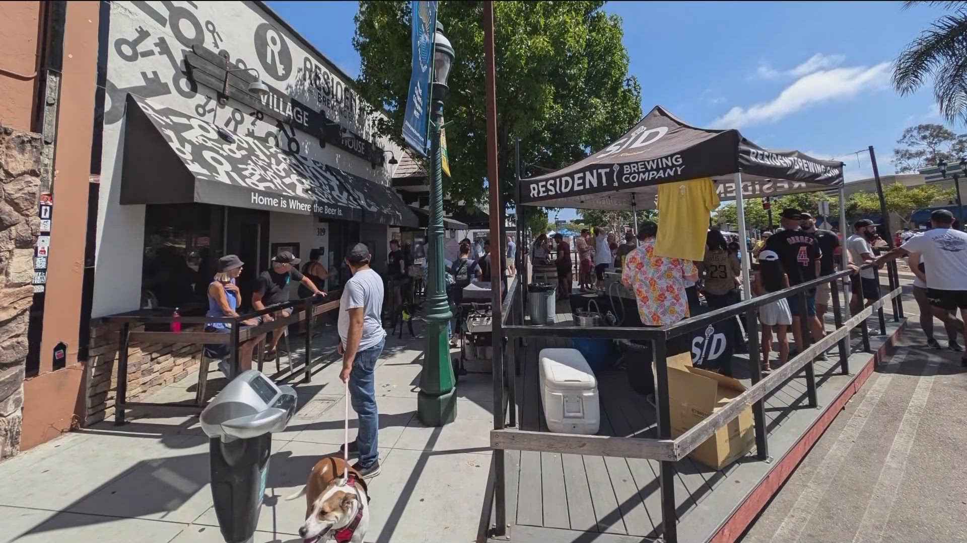 The outdoor dining areas had become a popular staple of the busy Third Avenue, an initiative that started during the Covid-19 pandemic.