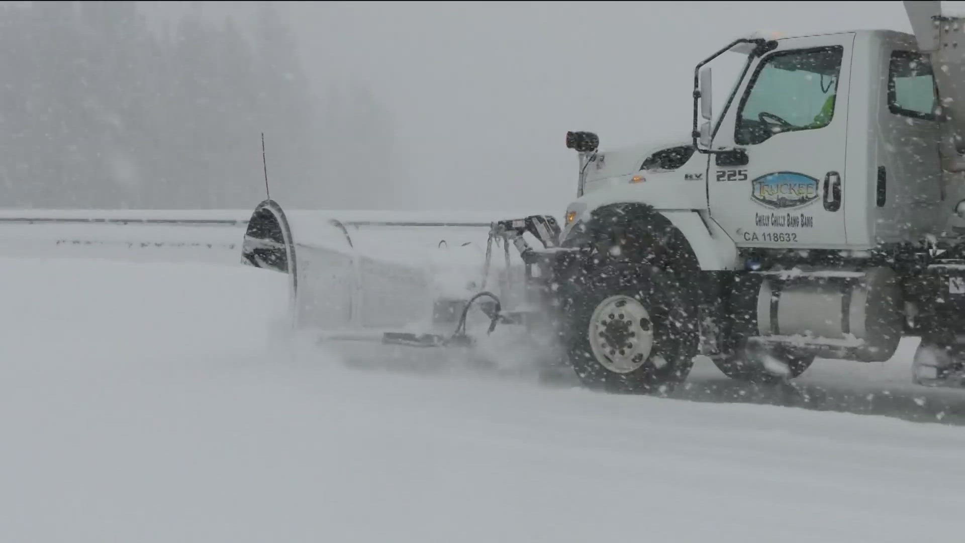 CBS 8 spoke with the National Weather Service about the recent rainfall and its impact on the snowfall in the Sierra Nevadas.