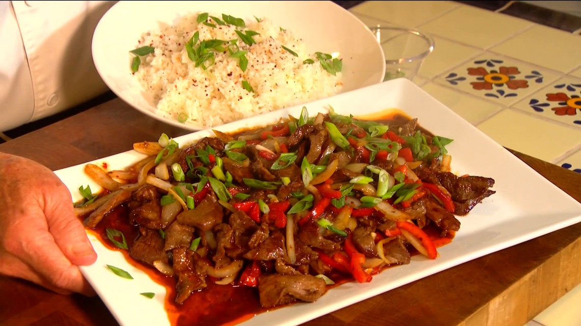 Szechuan beef