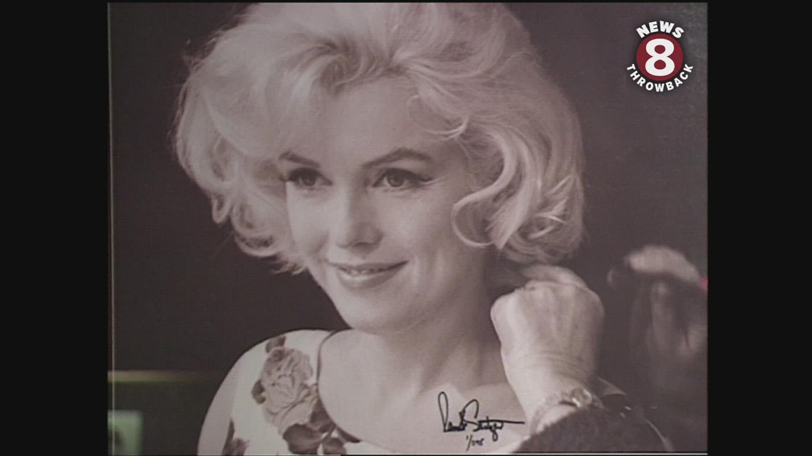 Marilyn Monroe photographs unveiled in San Diego 1991