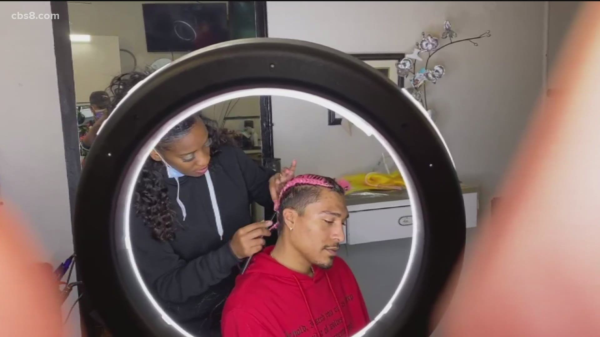 The salon specializes in African American hair care but owner, Staysea Hodge, said all are welcome.