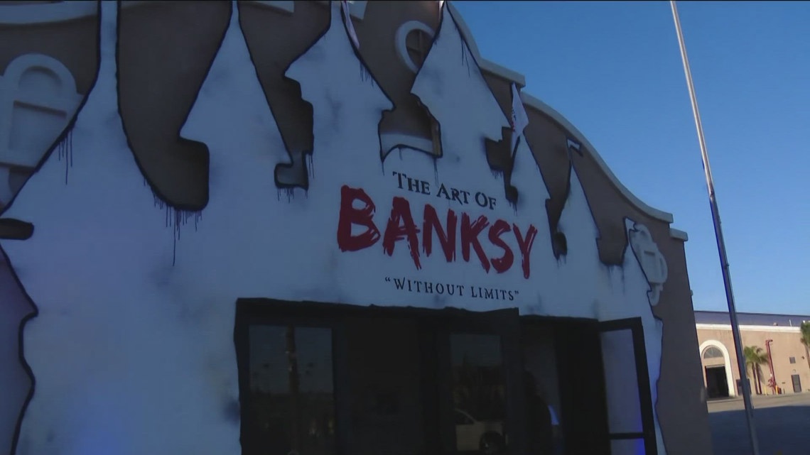 Banksy graffiti exhibit opens Friday at Del Mar Fairgrounds with massive pre-sales