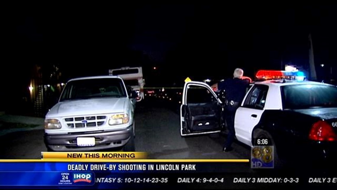 Deadly driveby shooting in Lincoln Park