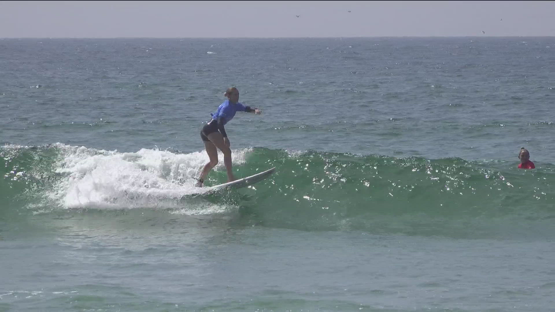 Female surfers got a chance to shine during the annual Nissan Super Girl Surf Pro in Oceanside. 15-year-old Eden Walla is the 2024 Super Girl winner.