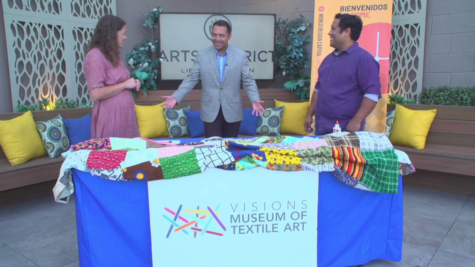 A unique workshop is happening on Sept. 21 at Visions Museum of Textile Art in Liberty Station during San Diego Design Week 2024.