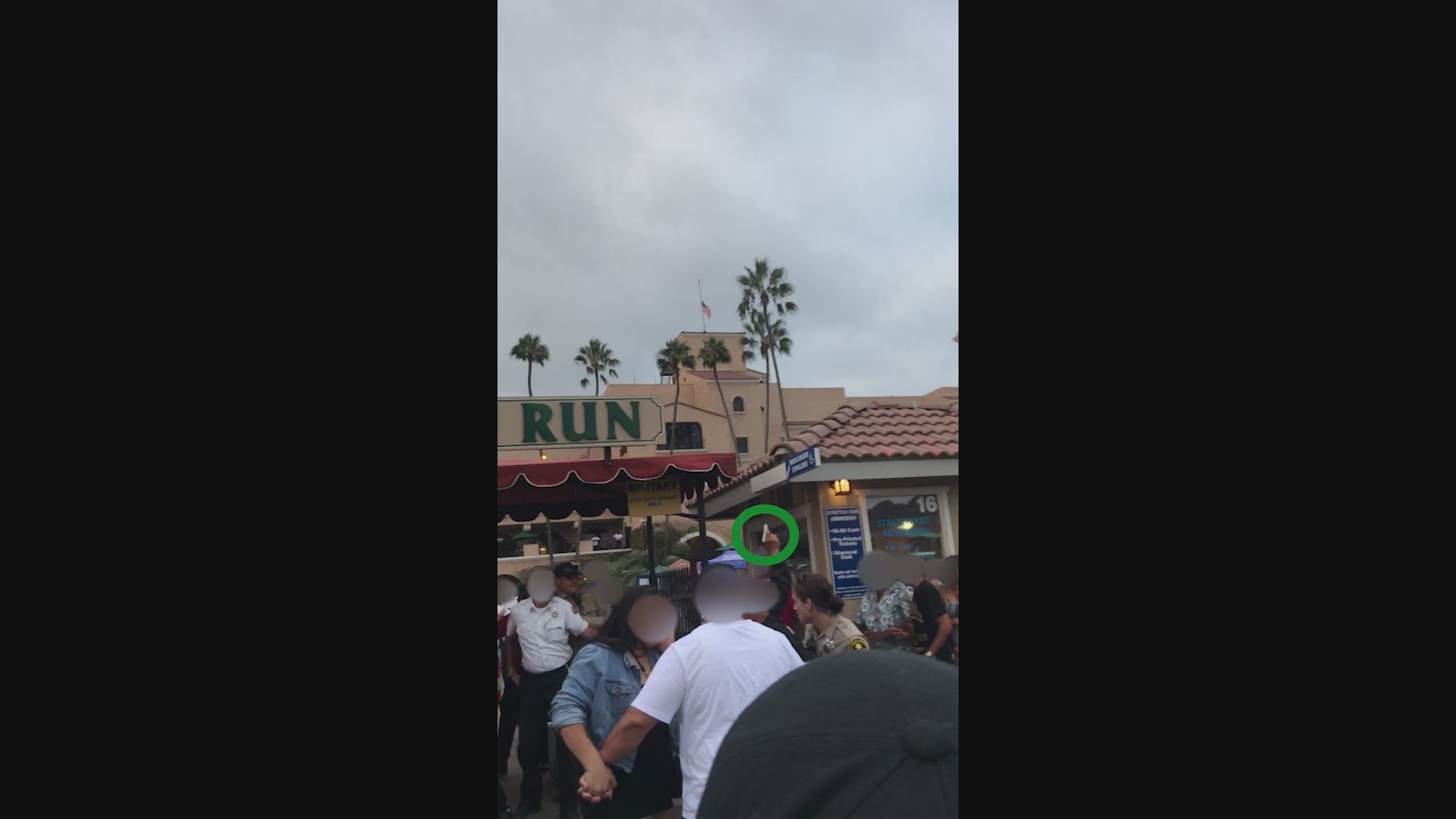 No deputy body-worn camera footage captured the shooting. Civilian cell phone video footage depicts
chaos at the gates of the Del Mar Fairgrounds.