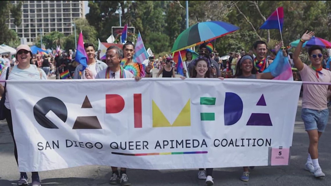 San Diego Pride's QAPIMEDA Coalition offers help for those in the Asian American Pacific Islander Community