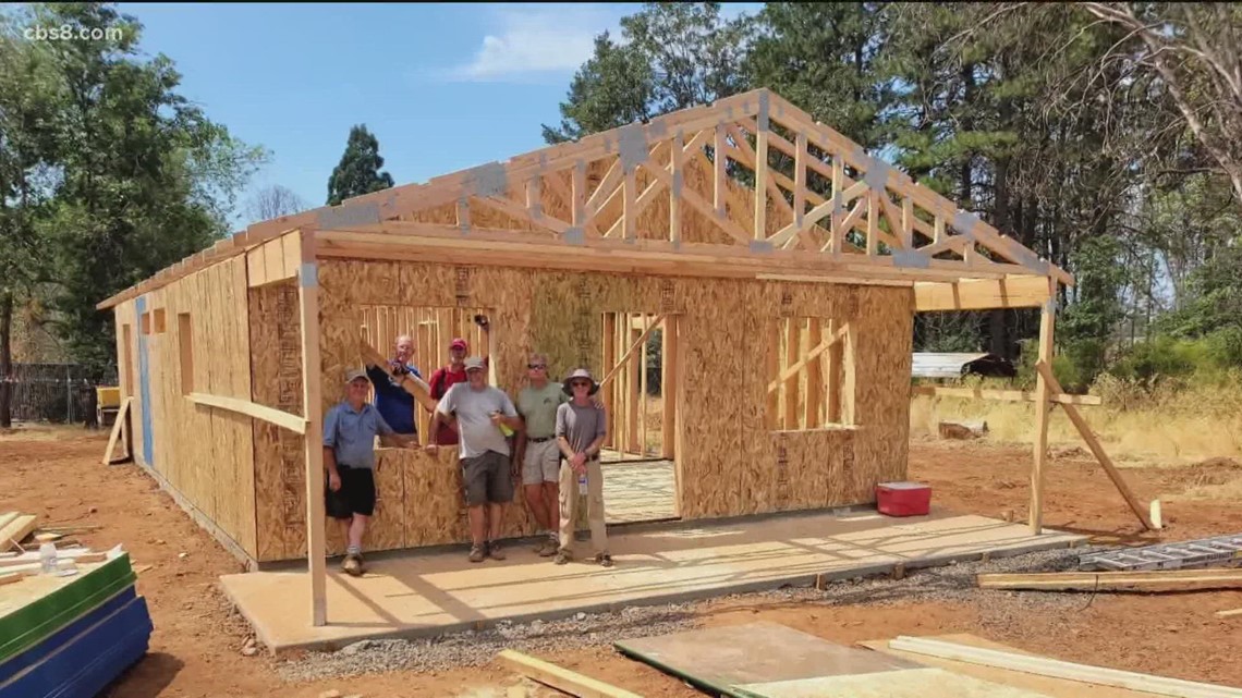 International Relief Teams volunteers rebuild homes in Paradise | cbs8.com