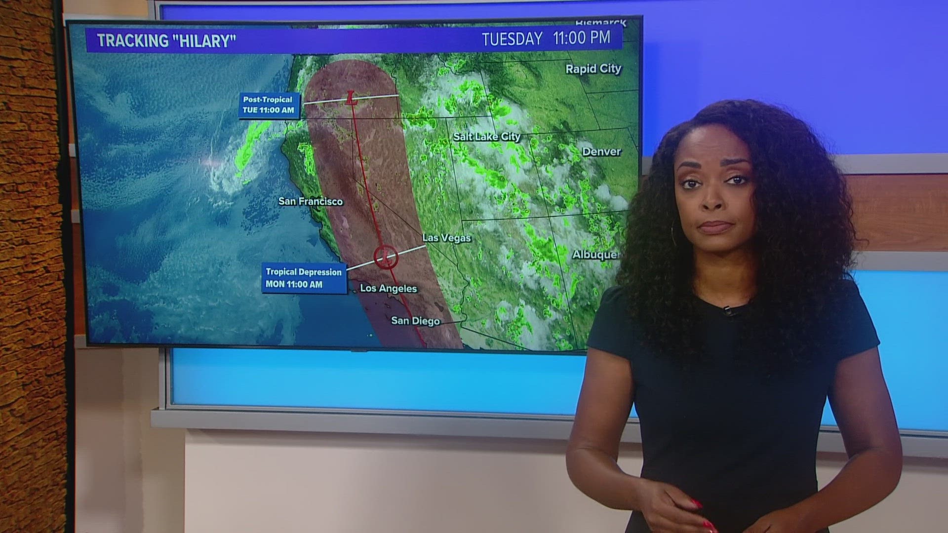 Texas sized hurricane barreling towards San Diego