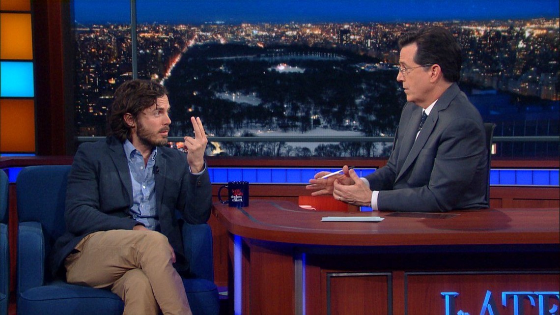 Casey Affleck & Colbert may fight during this interview | cbs8.com