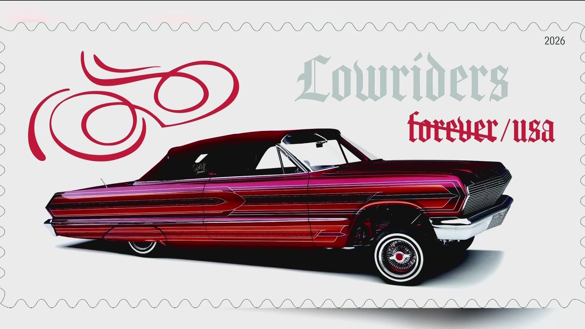 USPS celebrates lowrider culture with new stamp series unveiled in