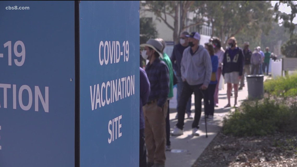 COVID-19 vaccination site opens at UC San Diego in La Jolla | cbs8.com
