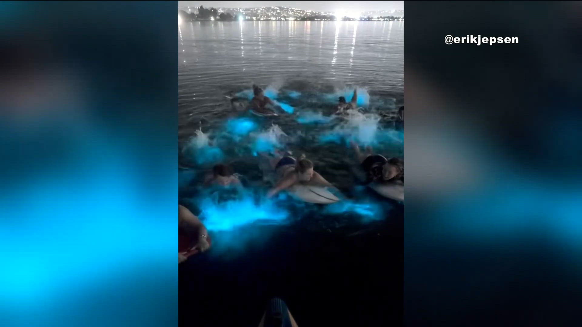 Bioluminescence spotted at parts of Mission Bay | cbs8.com