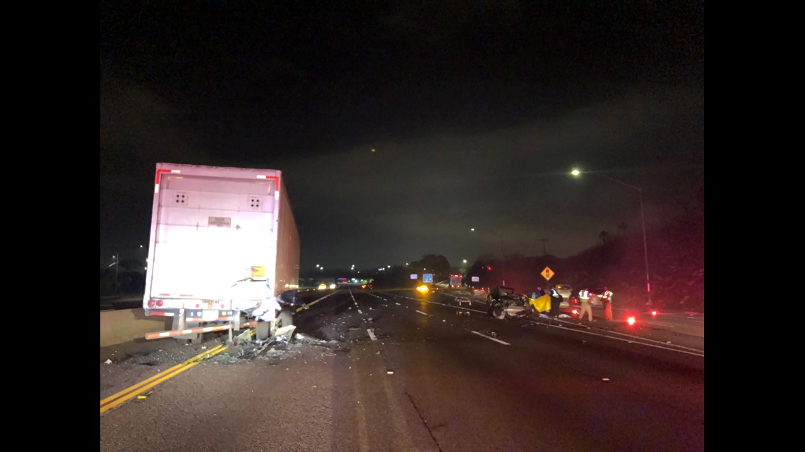 Deadly Crash Prompts Closure Of North County Freeway | Cbs8.com