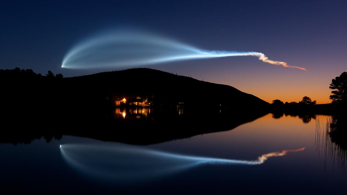 SpaceX Falcon 9 rocket launch from Vandenberg, California Space Force Base | Aug 29 - cbs8.com