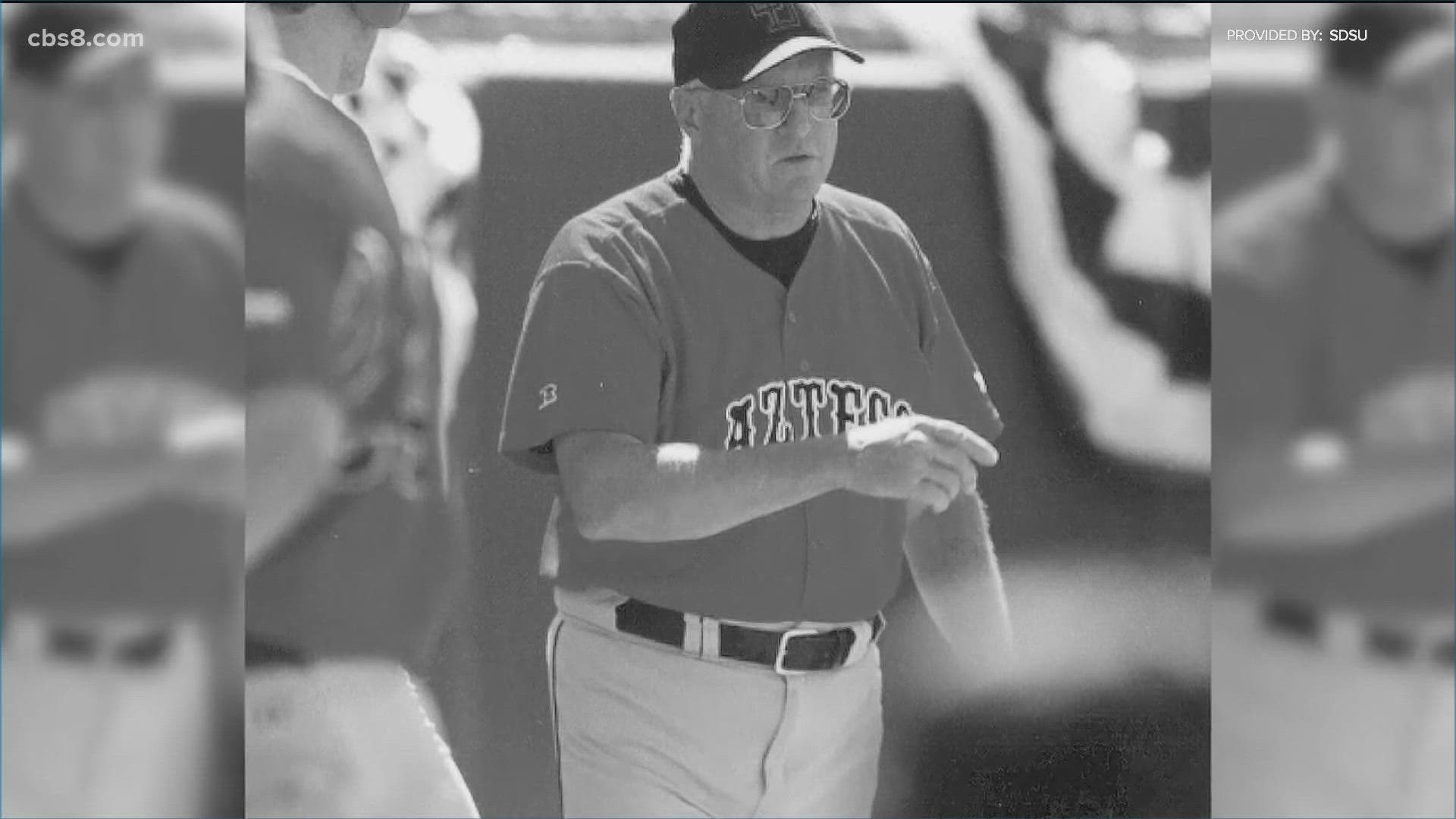 James Clyde Dietz, San Diego State University's head baseball coach from 1972 to 2002, died Sunday in Florence, Ore. He was 83.