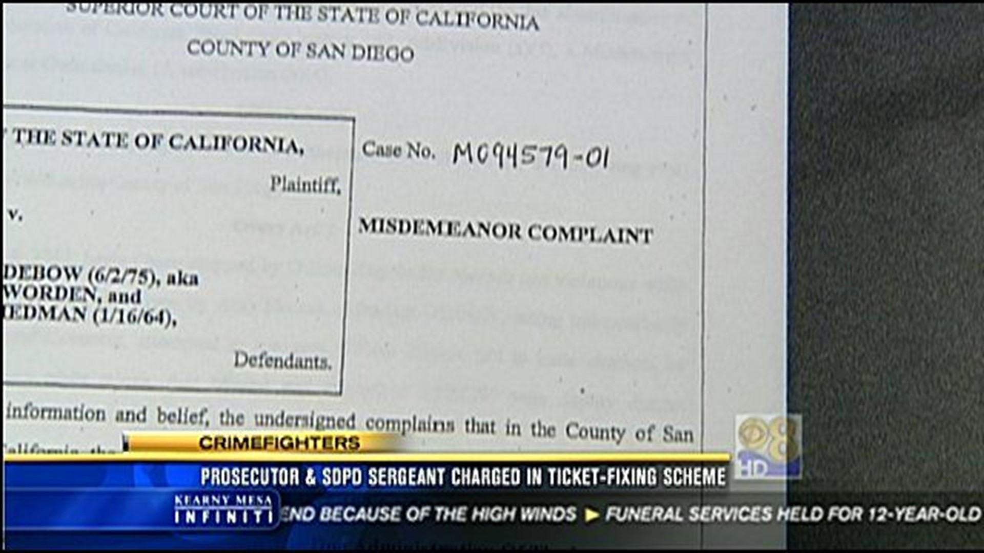 Prosecutor Police Sergeant Charged In Ticket Fixing Scheme Cbs Com