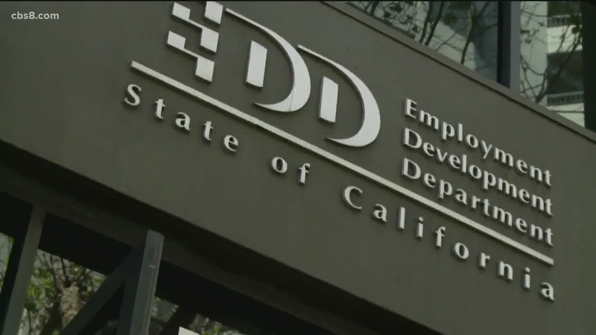 California's unemployment agency continues to be overwhelmed with claims and phone lines are jam packed.