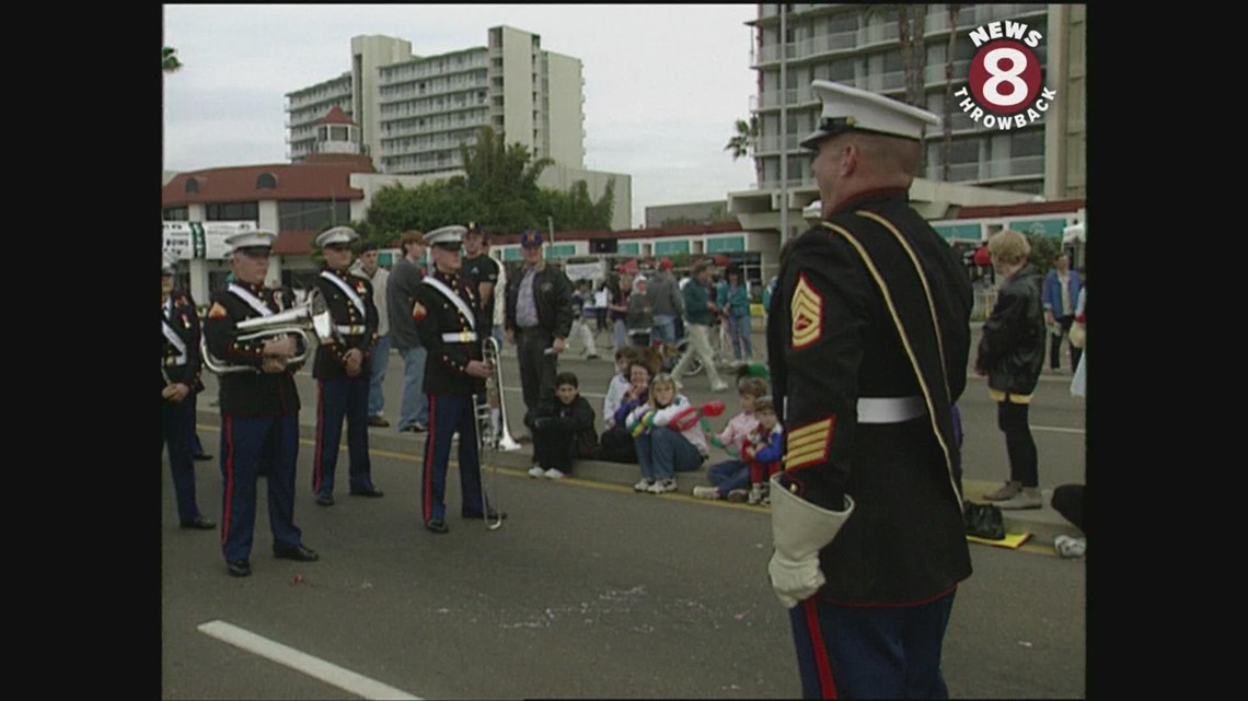 Holiday Bowl Parade in San Diego 1996