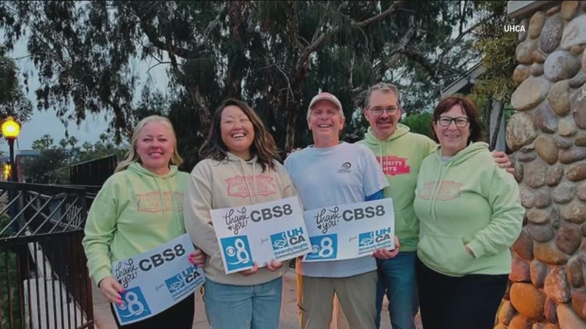 Uptown bridge users no longer have to walk in darkness as the broken lights were back on after CBS 8 Working for You coverage.