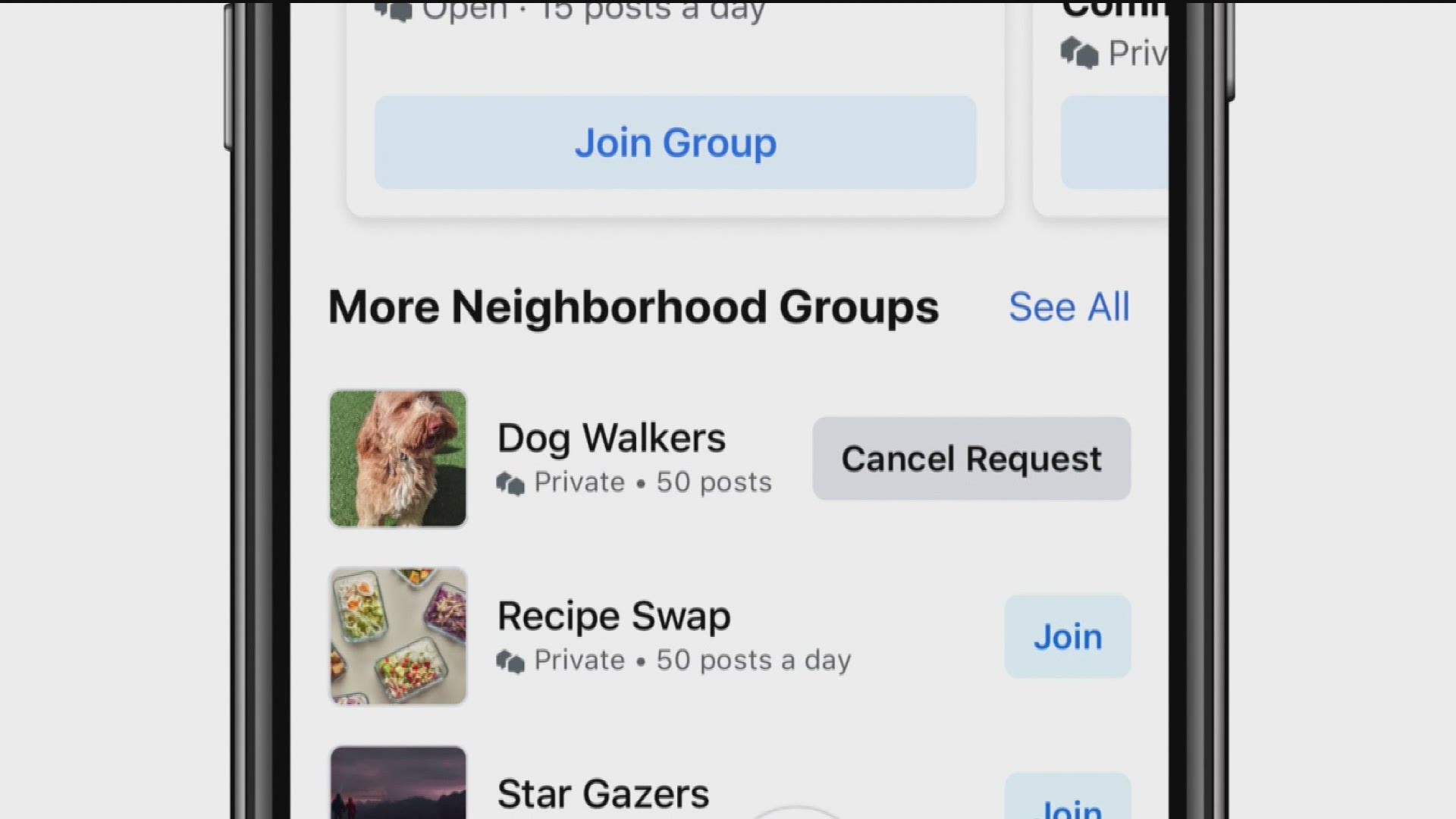 During the pandemic many users turned to online community pages and resources, now Facebook wants a centralized Neighborhood app.