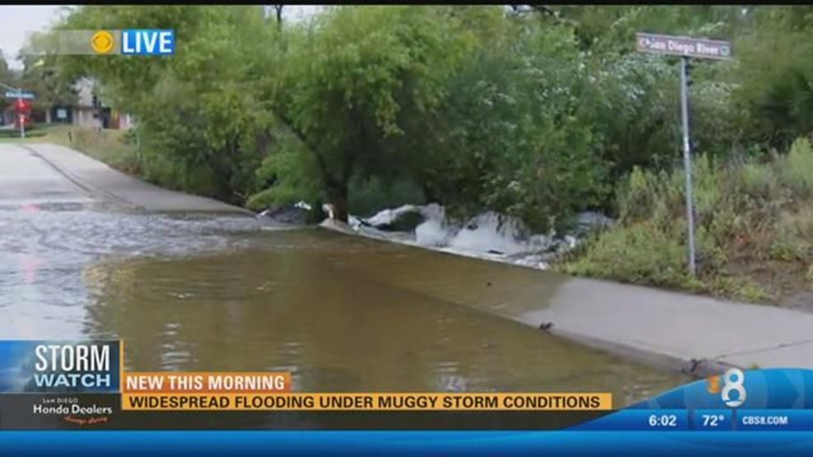 Widespread Flooding And Traffic Problems Across San Diego County | Cbs8.com