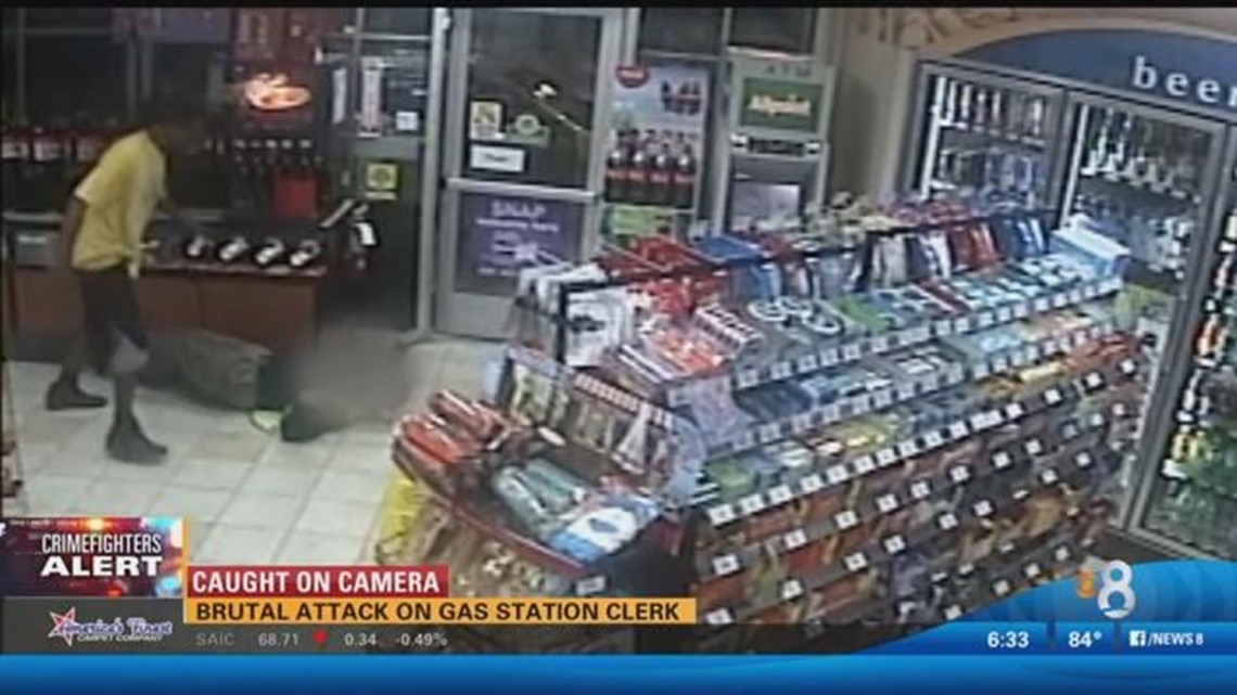 Suspects arrested after brutal attack on gas station clerk | cbs8.com