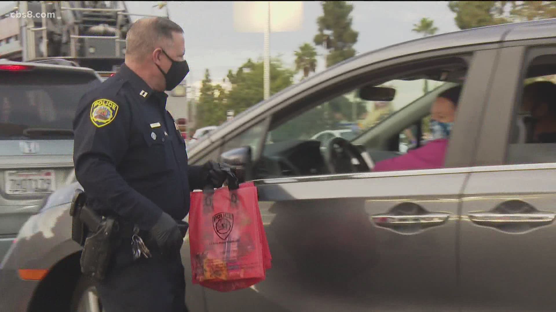 La Mesa PD joins in the Halloween celebration | cbs8.com