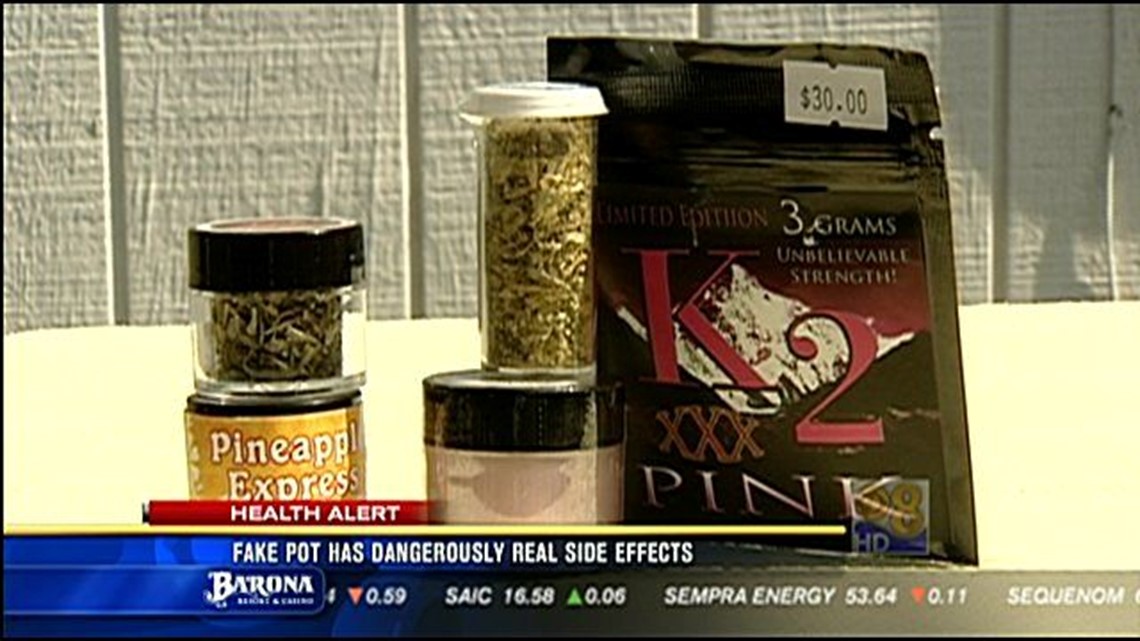 fake tobacco effects Fake pot has dangerously real side effects