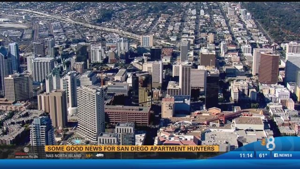 Some good news for San Diego apartment hunters