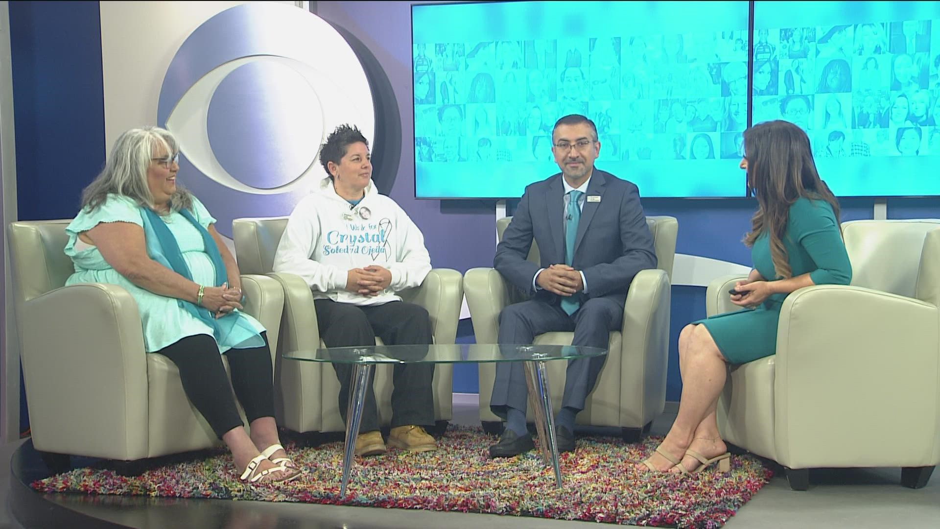 Dr. Mohammed Al-Janabi from Sharp Grossmont Hospital and Burr Heart & Lung Clinic Medical Director and Trini Pere-Ojeda and Gloria Repik talked about the initiative.