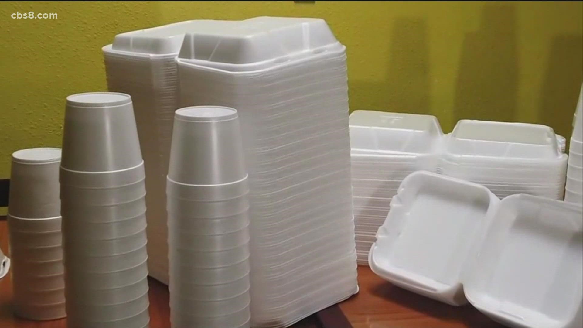 San Diego tried to ban polystyrene back in 2019 but then that plan was put on hold. Now the idea is back and this time, it looks like the ban will happen.